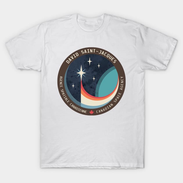 Perspective: Saint-Jacques Personal Patch T-Shirt by Spacestuffplus